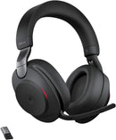 Jabra Evolve2 85 Wireless PC Headset USB Bluetooth Adapter Noise Cancelling (New)