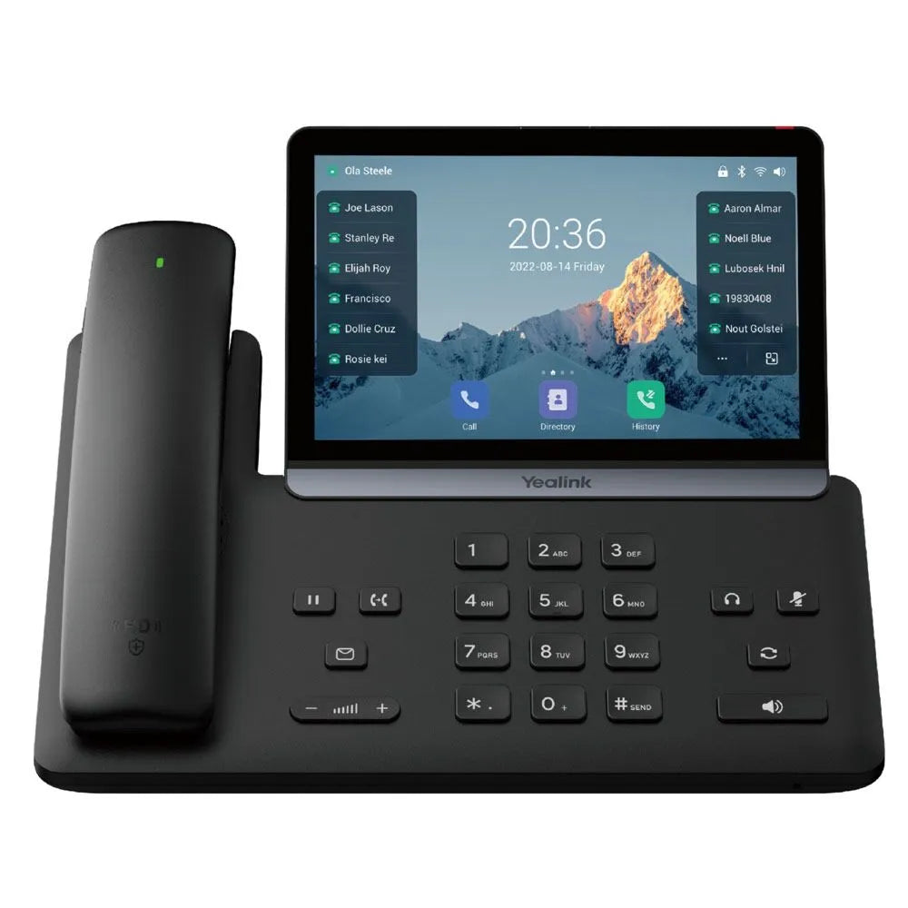 Yealink SIP-T88W Pro IP Phone Dual-Band WiFi 7'' Capacitive Touch Screen Display (New)