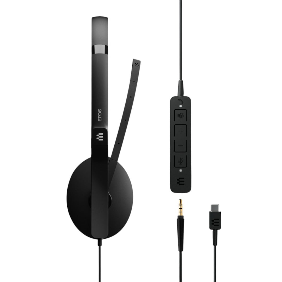 EPOS SENNHEISER ADAPT 165T USB-C II Wired Binaural Headset Noise Cancelling (New)