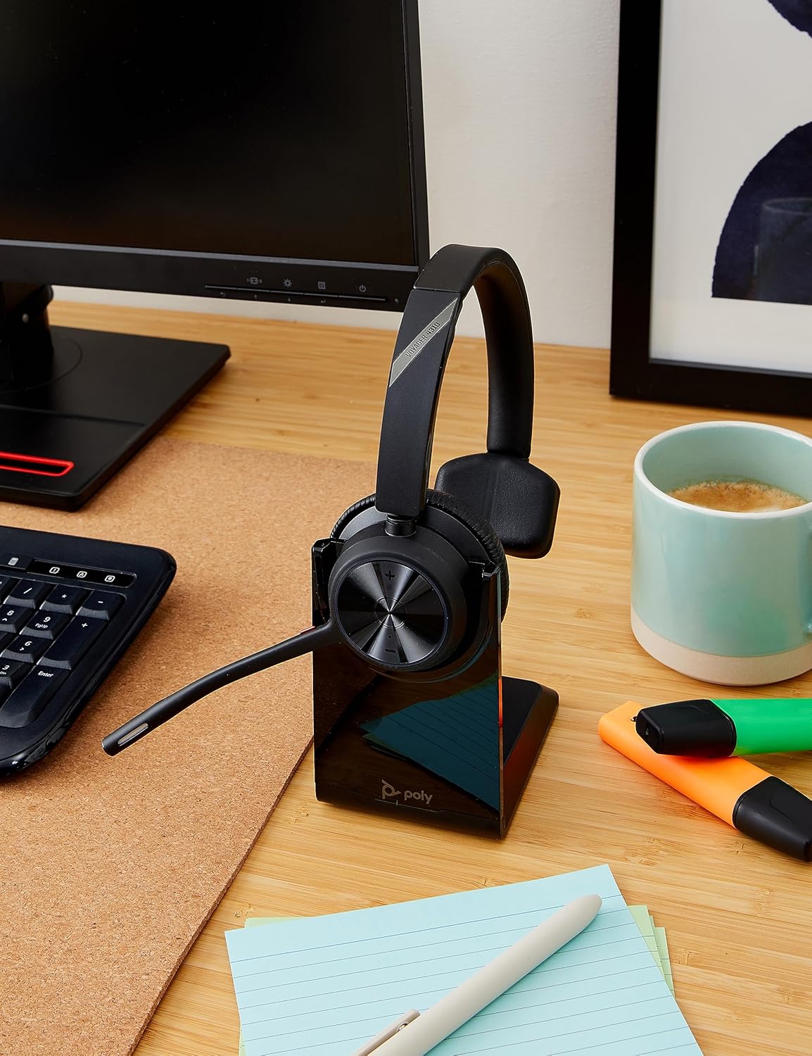Poly Voyager 4310 UC USB-A Mono Headset with Stand Noise?Cancelling Mic (New)