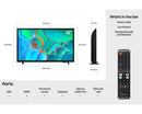 Samsung 32'' HD HDR LED H5000 Smart TV 1366x768 Wi-Fi UE32H5000FKXXU (New)