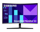 Samsung 32'' Curved Monitor With Speakers LS32D396GAUXXU (Has One Dust Spec) (Refurbished B-Grade)