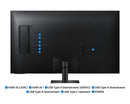 Samsung 43'' Smart Monitor Speakers LS43FM702UUXXU (Has One Dust Specks) (Refurbished B-Grade)