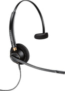 Poly HW510 QD EncorePro Monaural NC Headset Noise Cancelling Adjustable Headband (New)