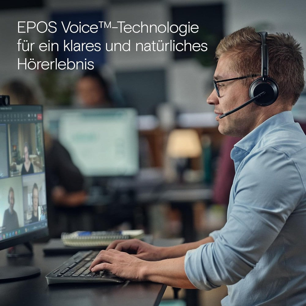 EPOS IMPACT 1060T Binaural Bluetooth Headset Bluetooth MS Teams (New)