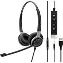 EPOS SENNHEISER IMPACT SC665 USB-A/3.5mm Binaural Headset Noise Cancelling (New)