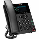 Poly VVX 250 4-Line Desktop Business IP Phone 2 Gigabit Ethernet Ports (New)