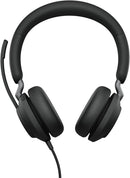 Jabra Evolve2 40 SE USB-C/A Stereo Headset MS Teams Button Noise-Isolating (New)