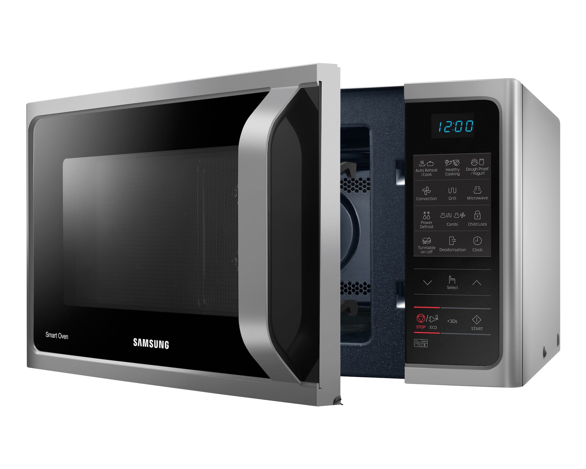 Samsung Convection Microwave Oven 900W Dough Proof/Yogurt 28L MC28H5013AS/EU (New)