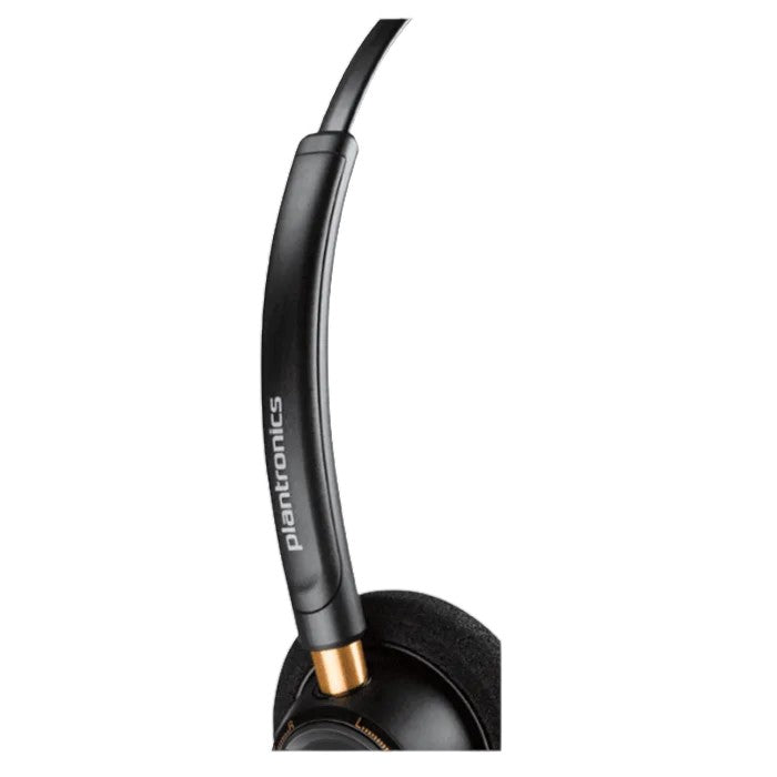 Plantronics HW520 Encorepro Binaural Headset Noise Cancelling Lead Not Included (Renewed)
