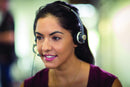 Plantronics Encore Pro HW720 Corded Headset SoundGuard Noise-Cancelling Mic (Renewed)