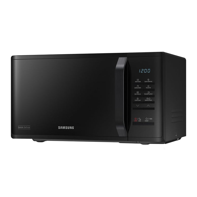 Samsung Solo Microwave Oven 800W 23L Quick Defrost Black MS23K3513AK/EU (New / Open Box)