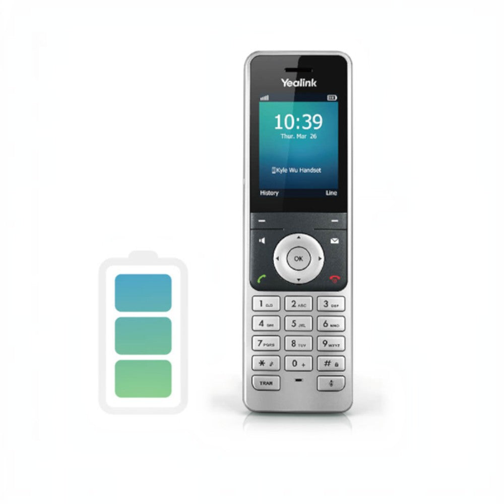 Yealink W60P DECT IP Phone Bundle Includes 1 x W56H Handset (Renewed)