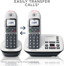 Motorola CD5012 Digital Cordless Phone Big Buttons Call Blocking Answer Machine (Renewed)