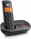 Motorola E211 Digital Cordless Phone Answer Machine Call Blocking Do Not Disturb (Renewed)