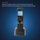Motorola DOT211 Cordless Phone Nuisance Call Blocking Answer Machine (Renewed)