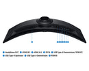 Samsung 49'' Gaming Monitor Curved LS49FG910EUXXU (Has One Dead Pixel) (Refurbished B-Grade)