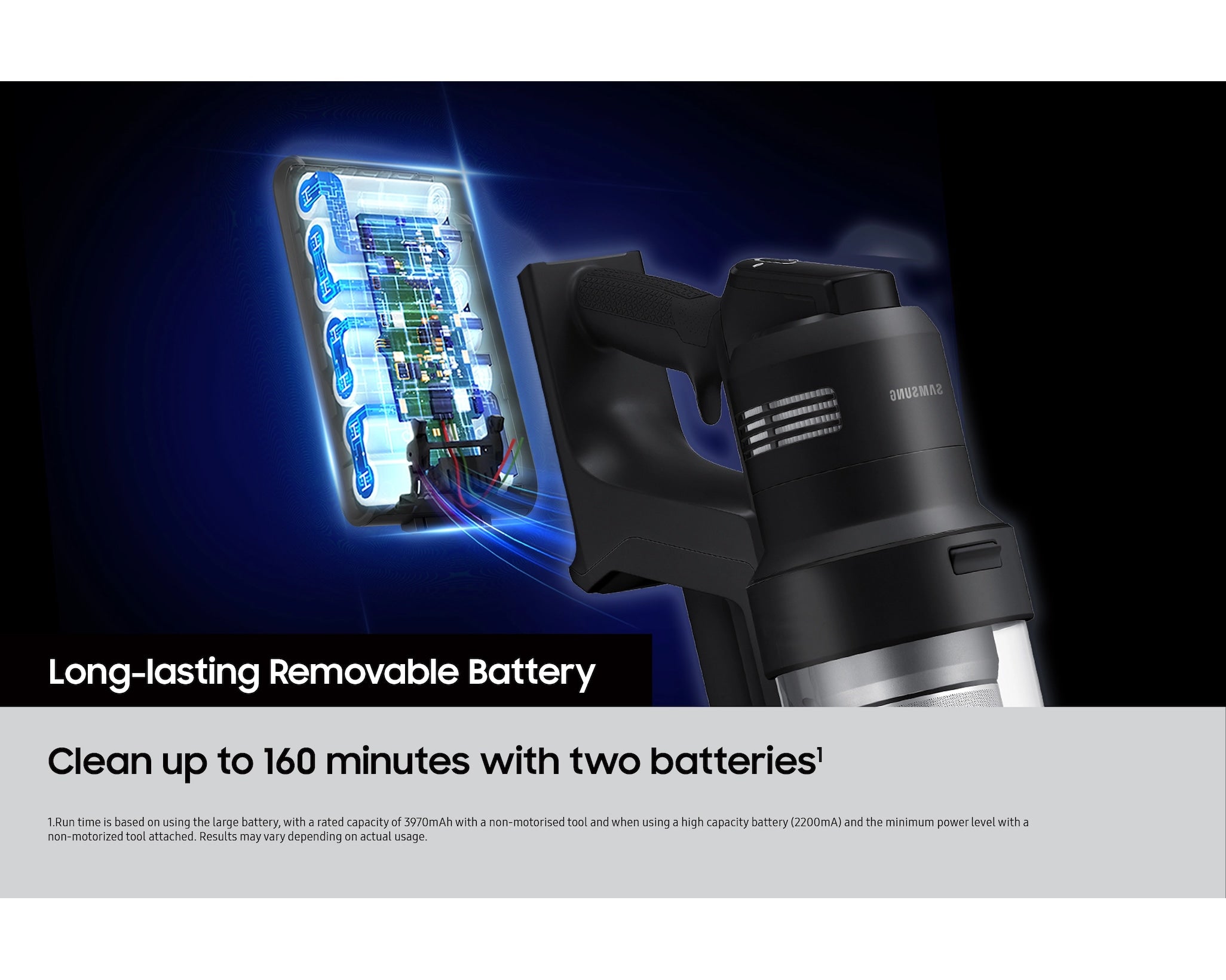 Samsung Vacuum Cleaner Bespoke AI Jet Ultra Complete Extra AI 400W VS90F40DEK/EU (Renewed)