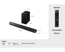 Samsung 3.1.2ch Q-Series Soundbar With Subwoofer Dolby Atmos HW-Q600F/XU (Renewed)