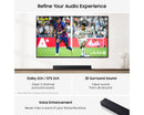 Samsung 2.0Ch Soundbar B400F B-Series With Dolby 40W Black HW-B400F/XU (Renewed)