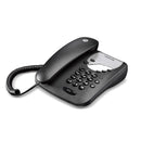 Motorola CT1 Corded Phone 3 Direct Dial Keys Mute Function Wall Mountable Black (New)