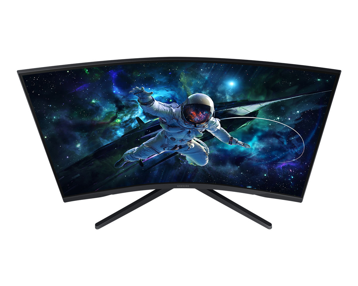 Samsung 27'' Curved Gaming Monitor LS27CG552EUXXU (Has 1 Dust Spec On Screen) (New / Open Box)