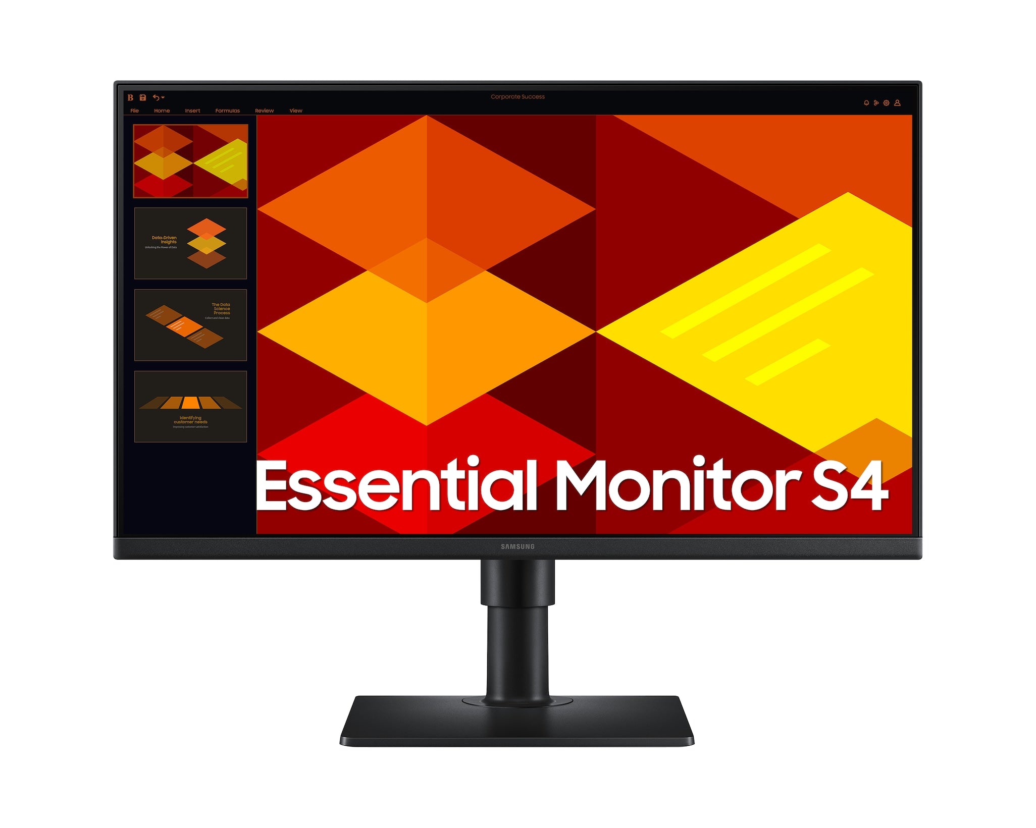 Samsung 22'' Monitor S40GD Full HD 1920x1080 Height Adjust LS22D400GAUXXU (Renewed)