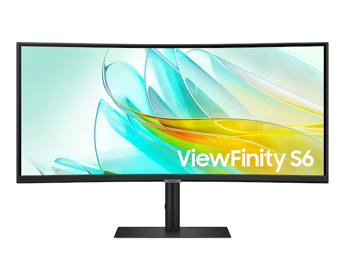 Samsung 34'' Curved Monitor With KVM Switch ViewFinity WQHD USB-C LS34C652UAUXXU (Renewed)
