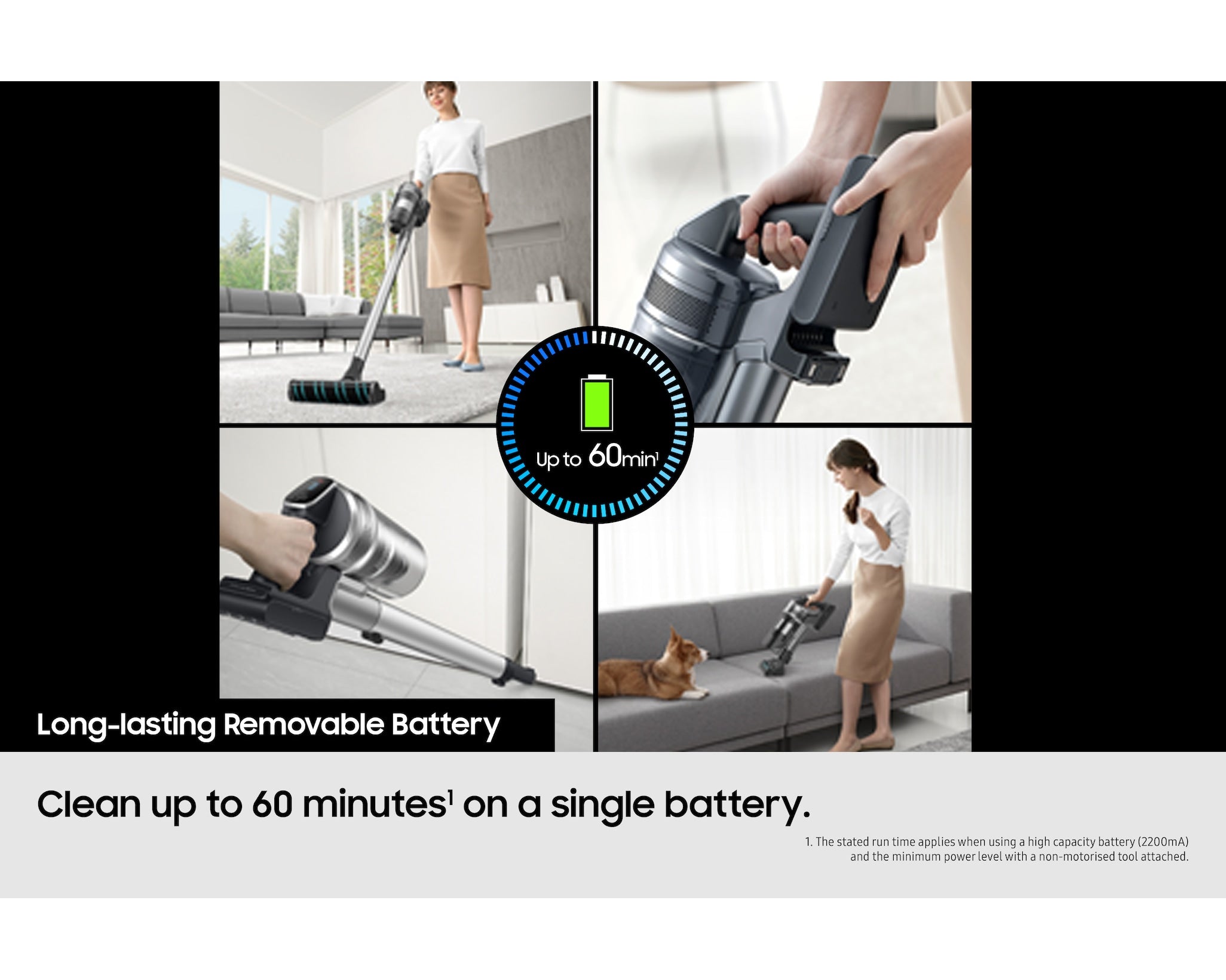 Samsung Vacuum Cleaner Bespoke AI Jet Lite Pro Extra Stick 280W VS80F28DGS/EU (New)