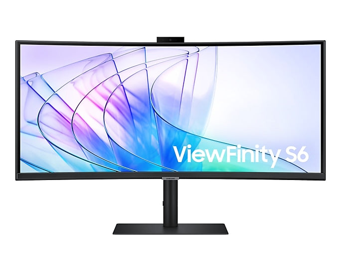 Samsung 34'' Monitor S65VC ViewFinity WQHD USB-C With Webcam LS34C652VAUXXU (Refurbished B-Grade)