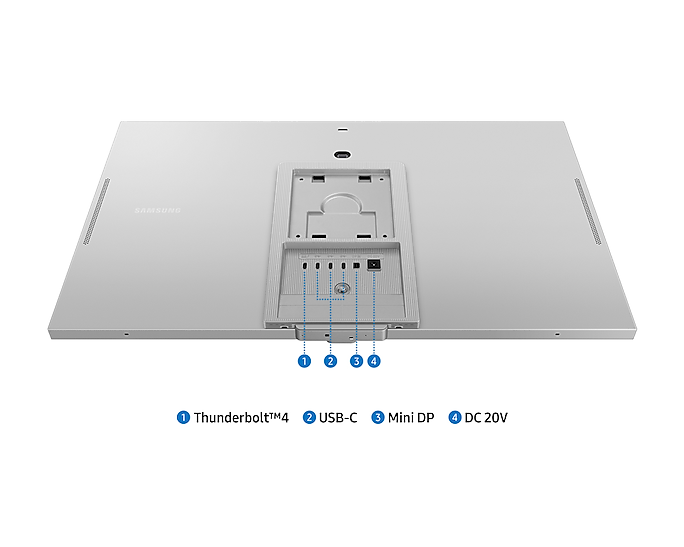 Samsung 27'' Smart Monitor 5K LS27C902PAUXXU (Has Scratch And Damage To Bezel) (Refurbished B-Grade)