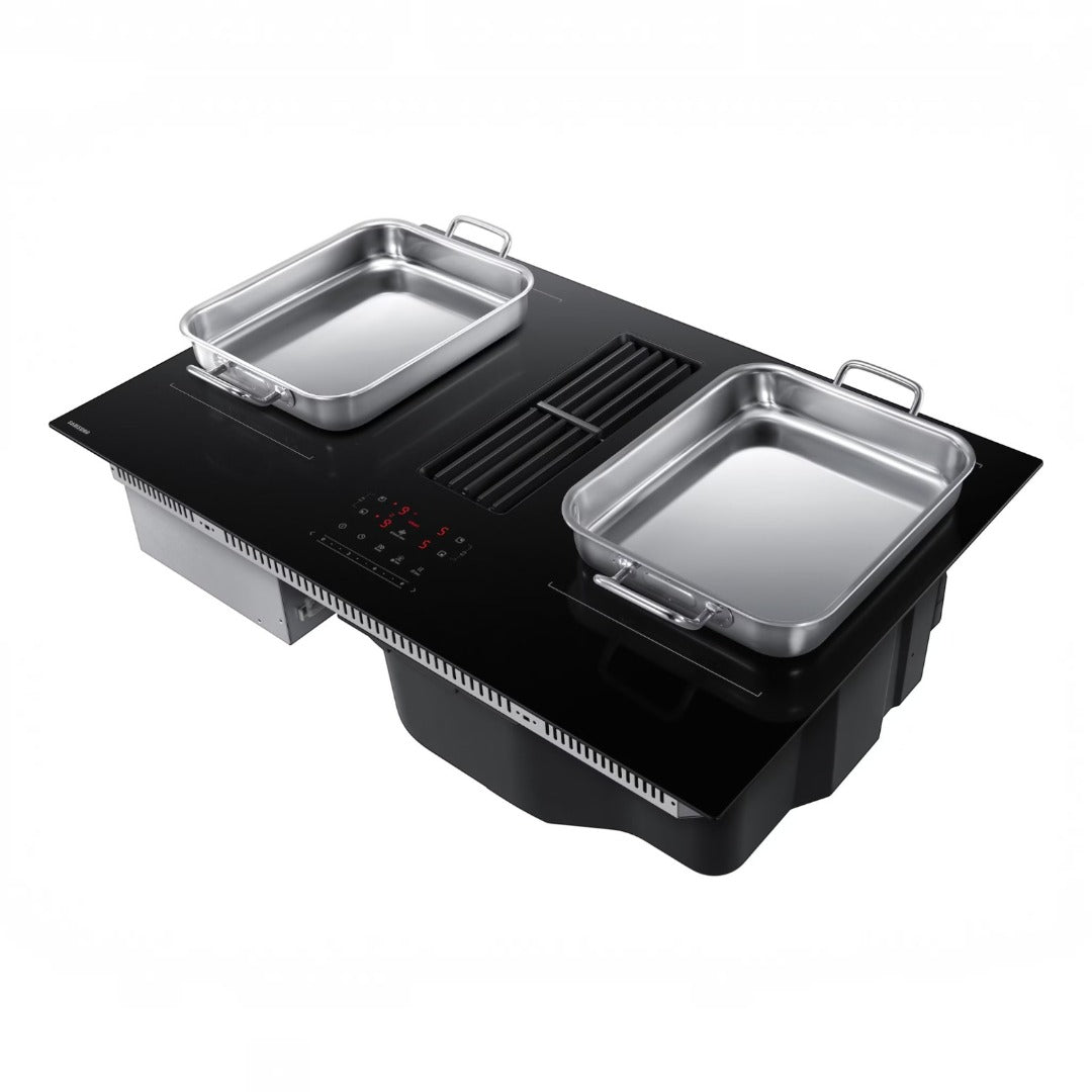 Samsung Anti-Scratch Vented Induction Hob With Air Sensor 80cm CC90H84JADUR (New)