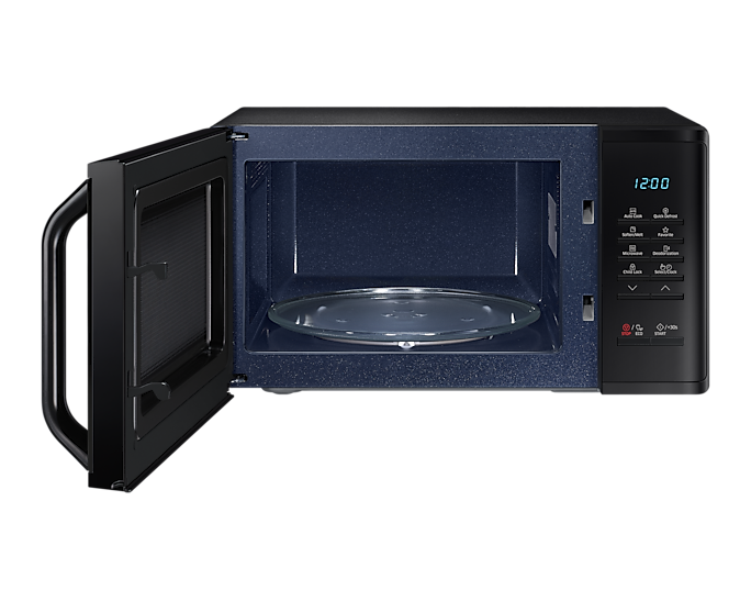 Samsung Solo Microwave Oven 800W 23L Quick Defrost Black MS23K3513AK/EU (Renewed)