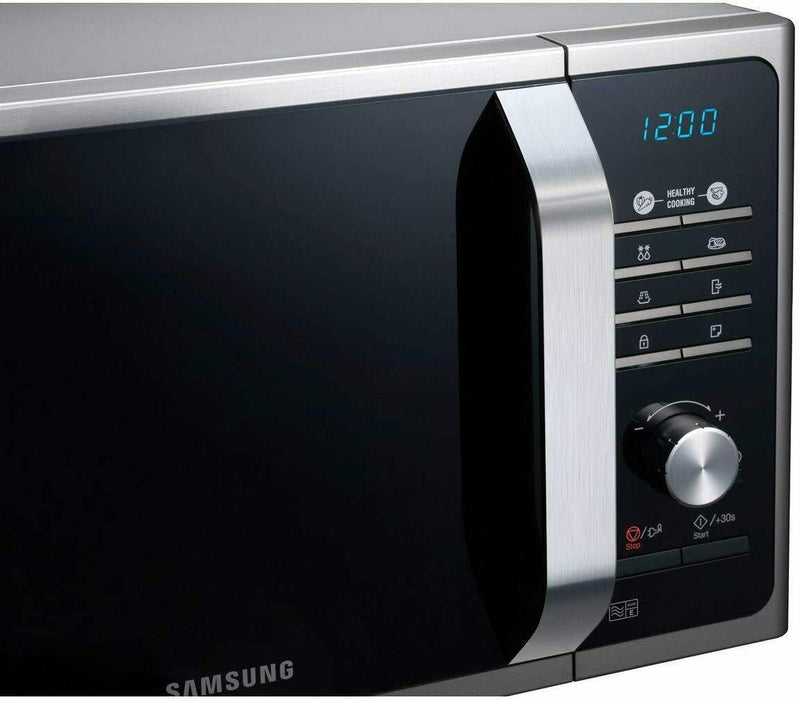Samsung Solo Microwave Oven 800W With Healthy Cooking 23L MS23F301TAS/EU (Refurbished B-Grade)