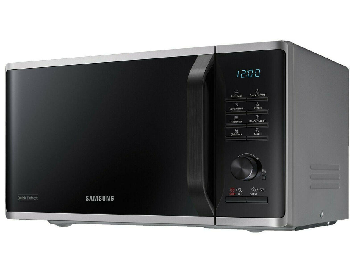 Samsung Solo Microwave Oven 800W Quick Defrost 23L MS23K3515AS/EU (Refurbished B-Grade)