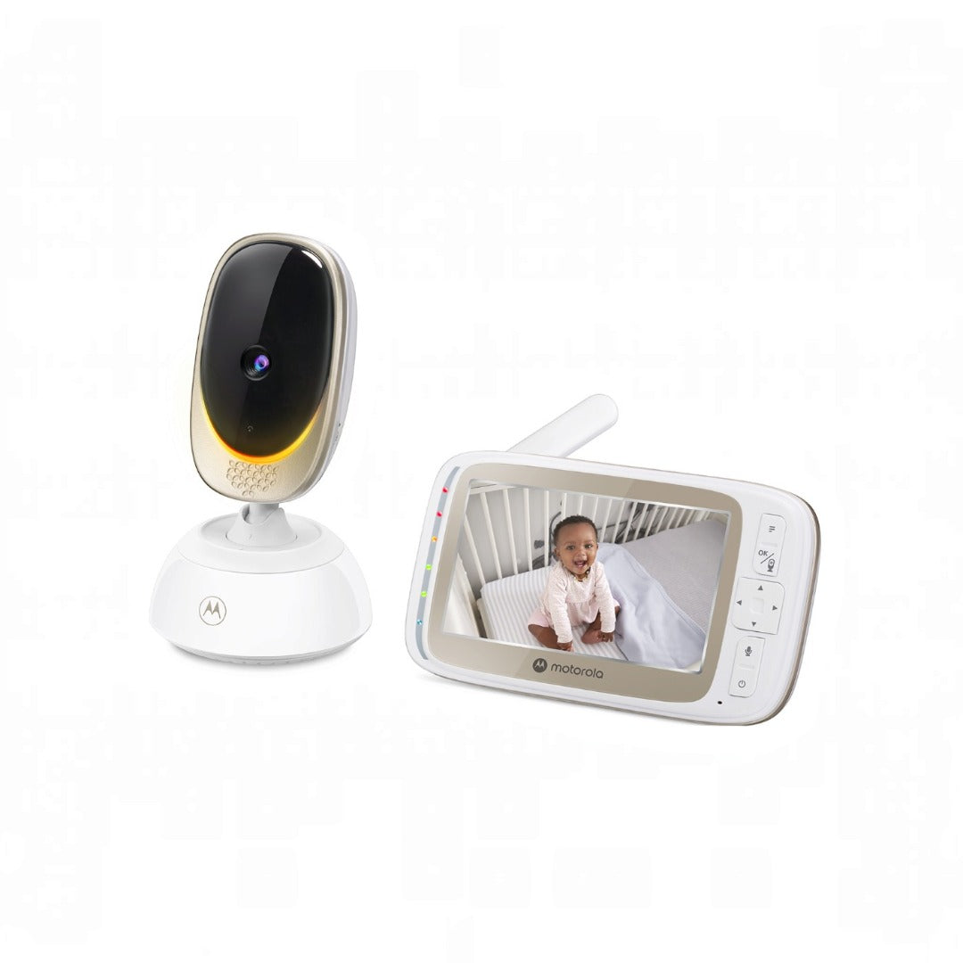Motorola 5.0'' Wi-Fi Video Baby Monitor With Mood Light Infrared Night Vision (Refurbished B-Grade)