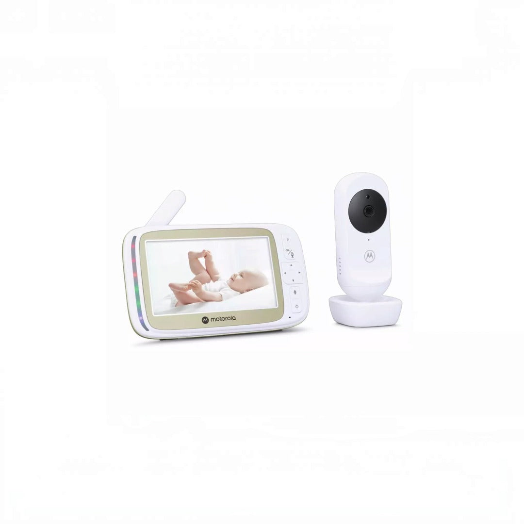 Motorola VM45 5.0'' Wi-Fi Video Baby Monitor With Flexible Crib Mount (Renewed)