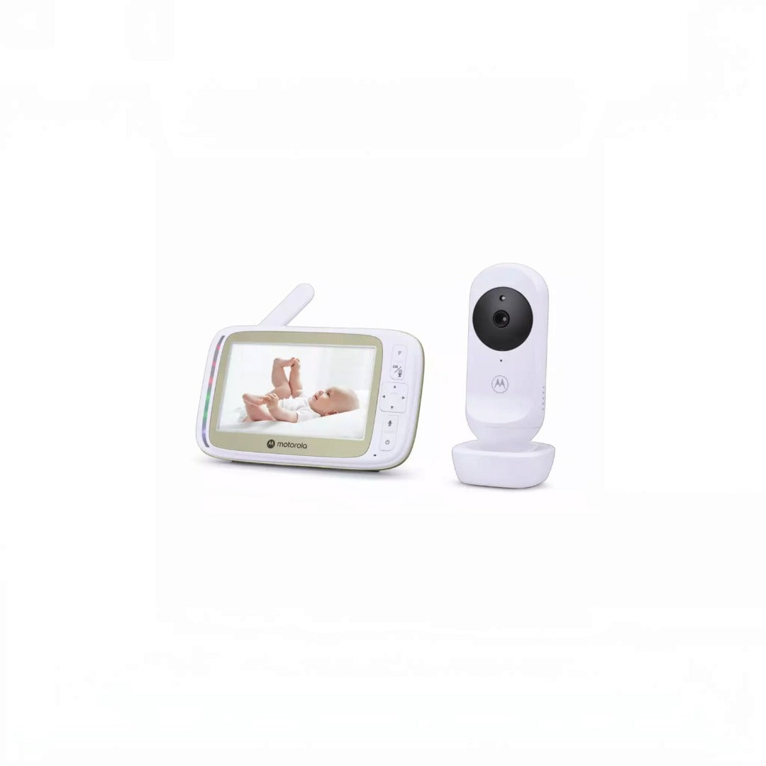 Motorola VM45 5.0'' Wi-Fi Video Baby Monitor With Flexible Crib Mount (Renewed)