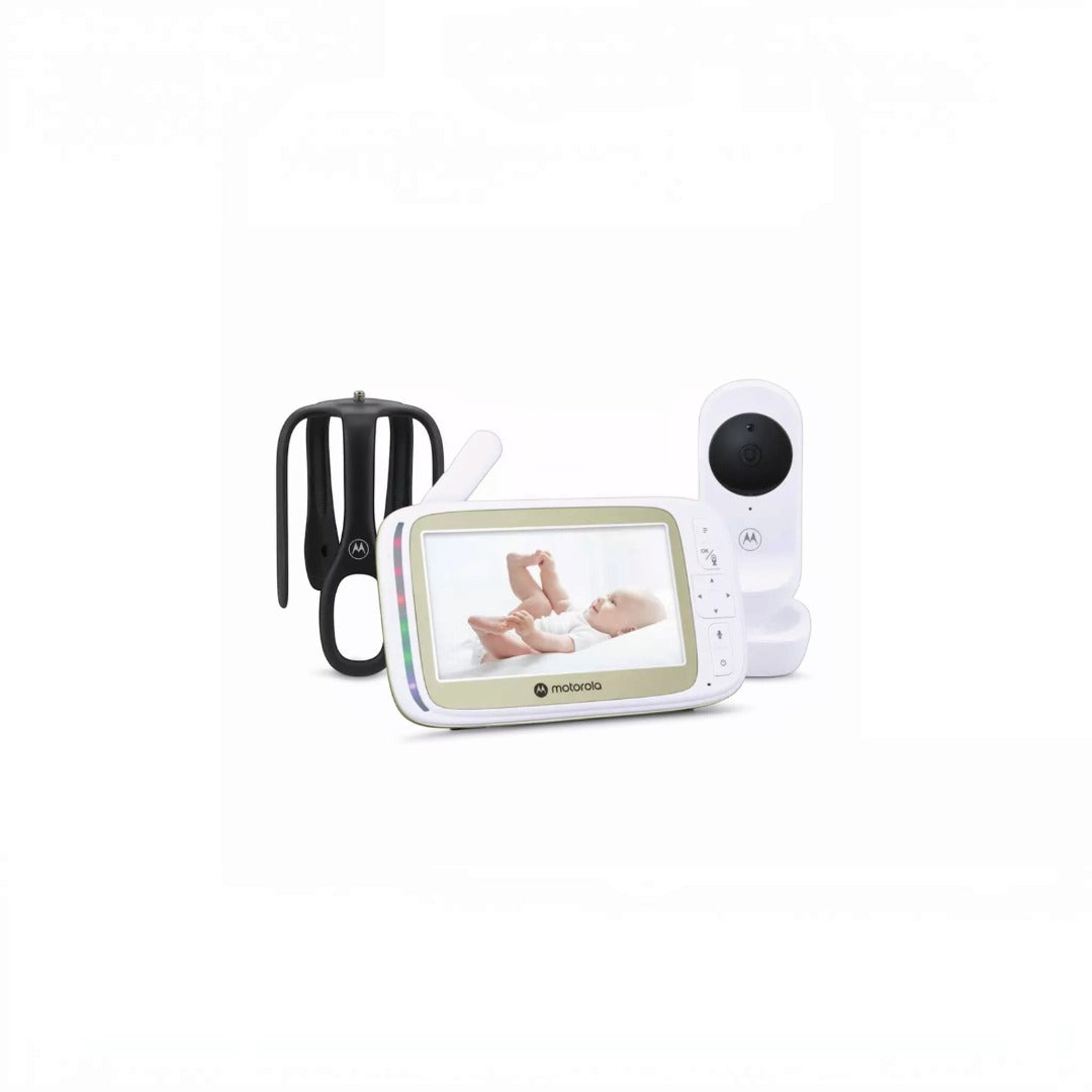 Motorola VM45 5.0'' Wi-Fi Video Baby Monitor With Flexible Crib Mount (Renewed)
