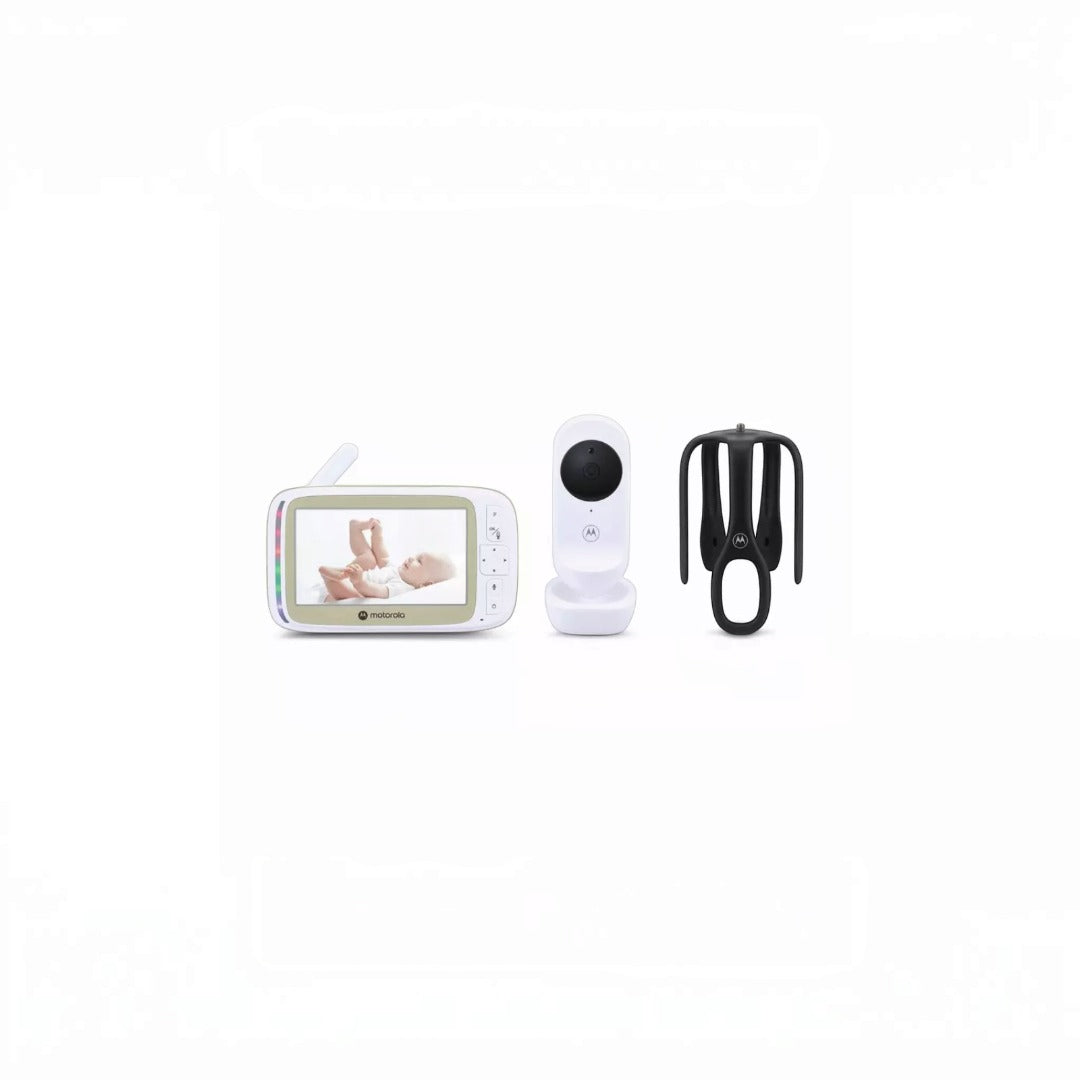 Motorola VM45 5.0'' Wi-Fi Video Baby Monitor With Flexible Crib Mount (Renewed)