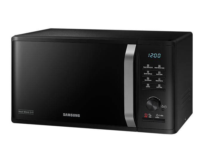 Samsung Microwave Oven Heat Grill 23L MG23K3575AK/EU (Has Damage To Chassis) (Renewed)