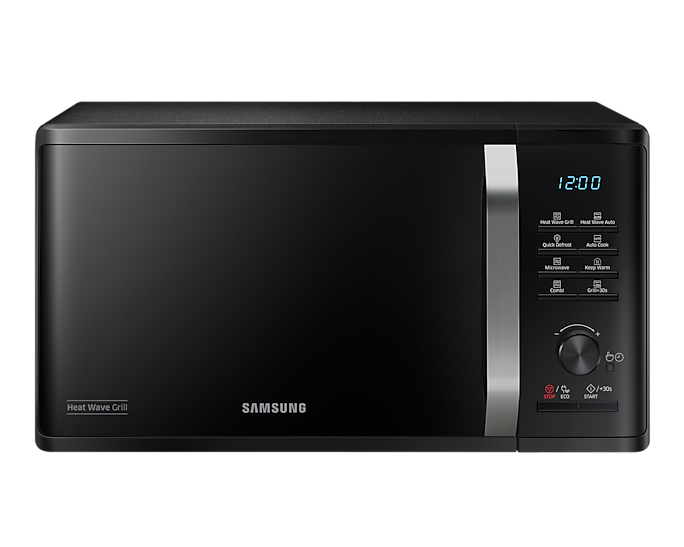 Samsung Microwave Oven Heat Grill 23L MG23K3575AK/EU (Has Damage To Chassis) (Renewed)