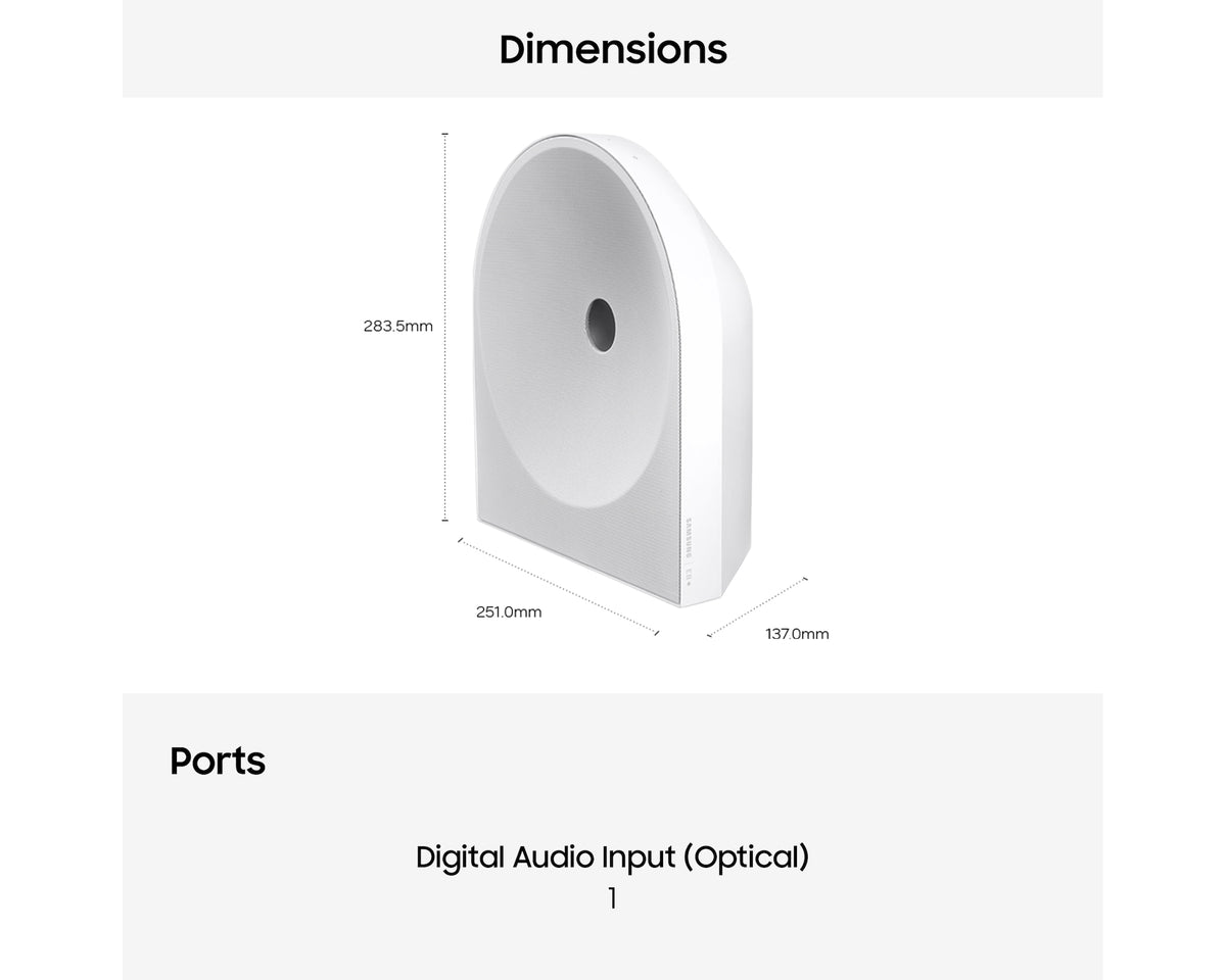 Samsung Wireless Speaker Music Studio 5 LS51H WiFi-Bluetooth HW-LS51H/XU (New)