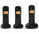 BT Digital Cordless Home Phone Everyday Trio Basic Call Blocking Black (Refurbished B-Grade)