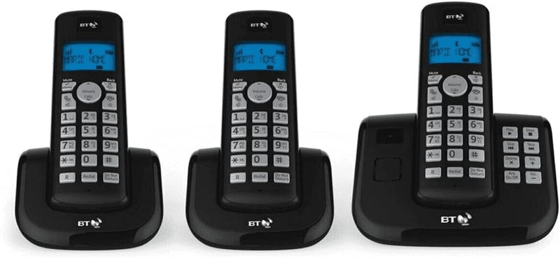 BT 3560 Trio Digital Cordless Home Phone Nuisance Call Blocker Answering Machine (Renewed)