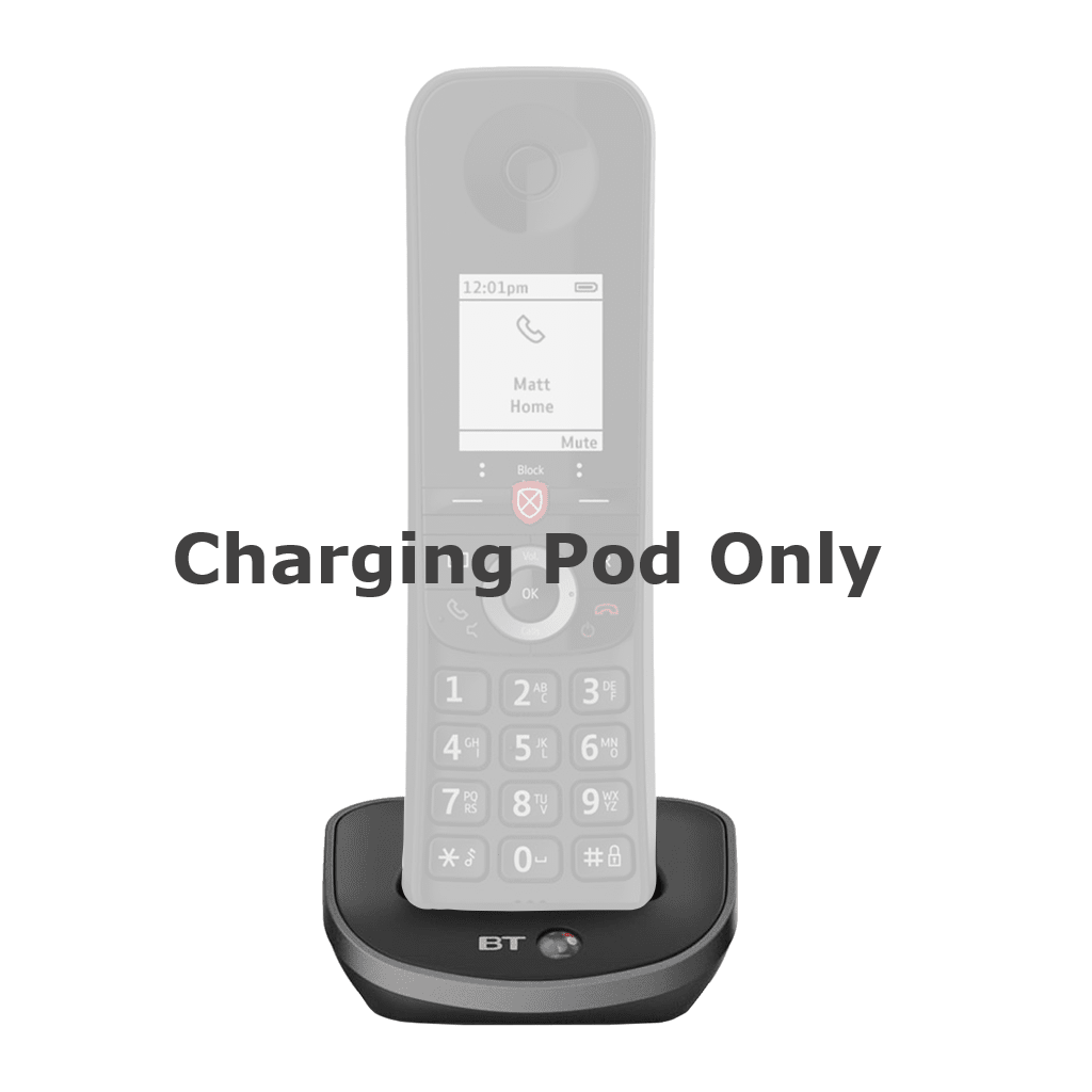 BT Advanced DECT Cordless Phone Genuine BT Replacement Charging Pod On
