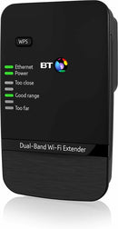 BT Dual-Band Wifi Range Extender 600 300Mbps - 075716 (Renewed)