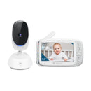 Motorola Nursery VM75 Video Baby Monitor 5'' Infrared Night Vision Two-Way Talk (Renewed)