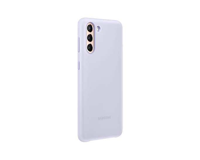 Samsung Galaxy S21+ 5G LED Mobile Phone Cover Violet EF-KG996CVEGWW (Renewed)