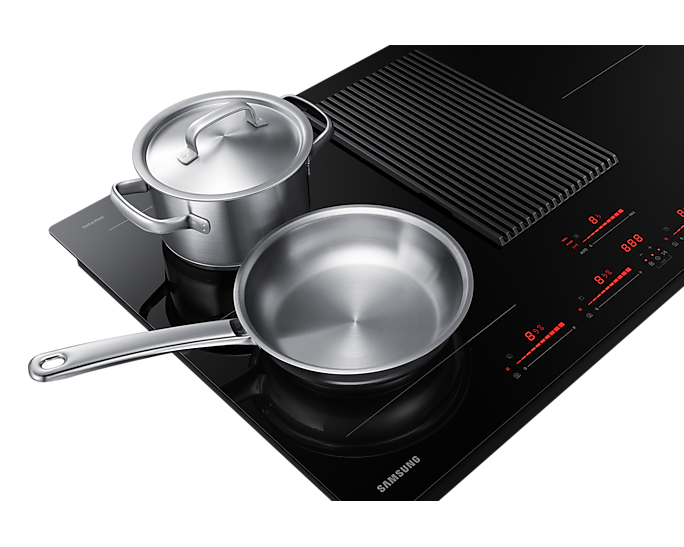 Samsung Infinite Range Combi Air Venting Flex Induction Hob Black NZ84T9747VK/UR (New / Open Box)